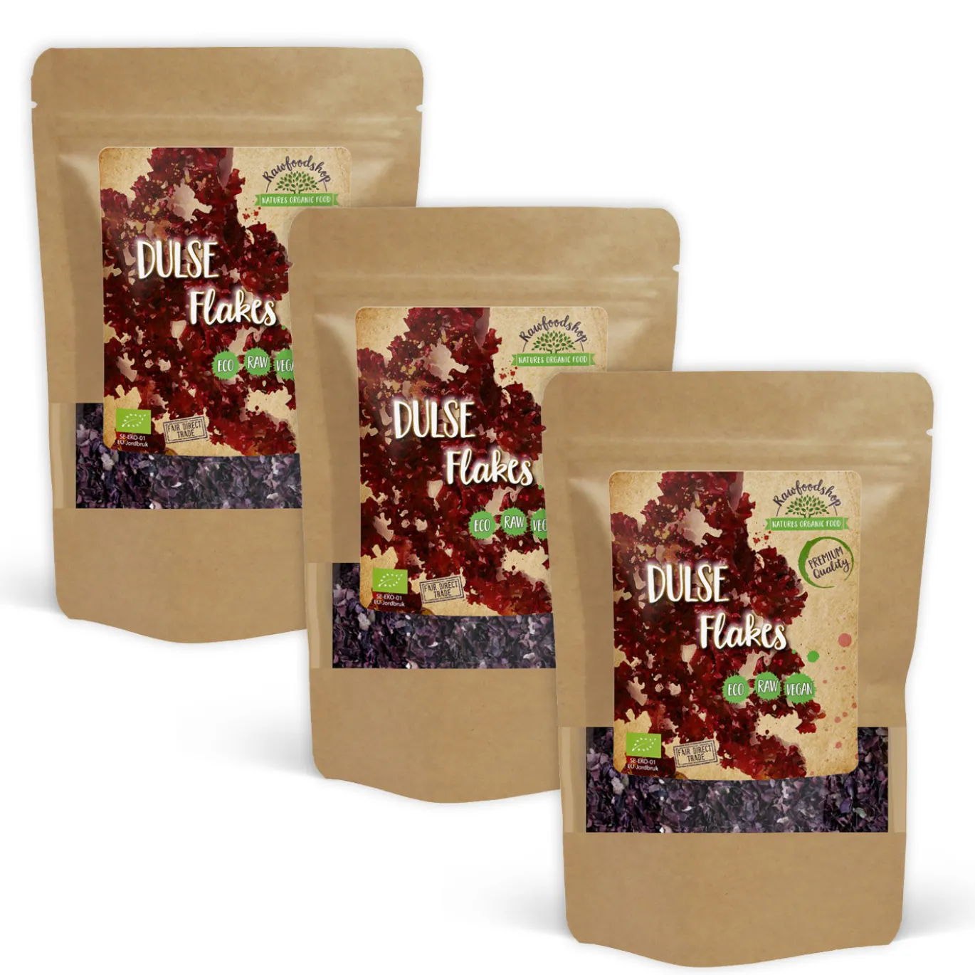 Dulse Flakes EKO 125g x 3 paket