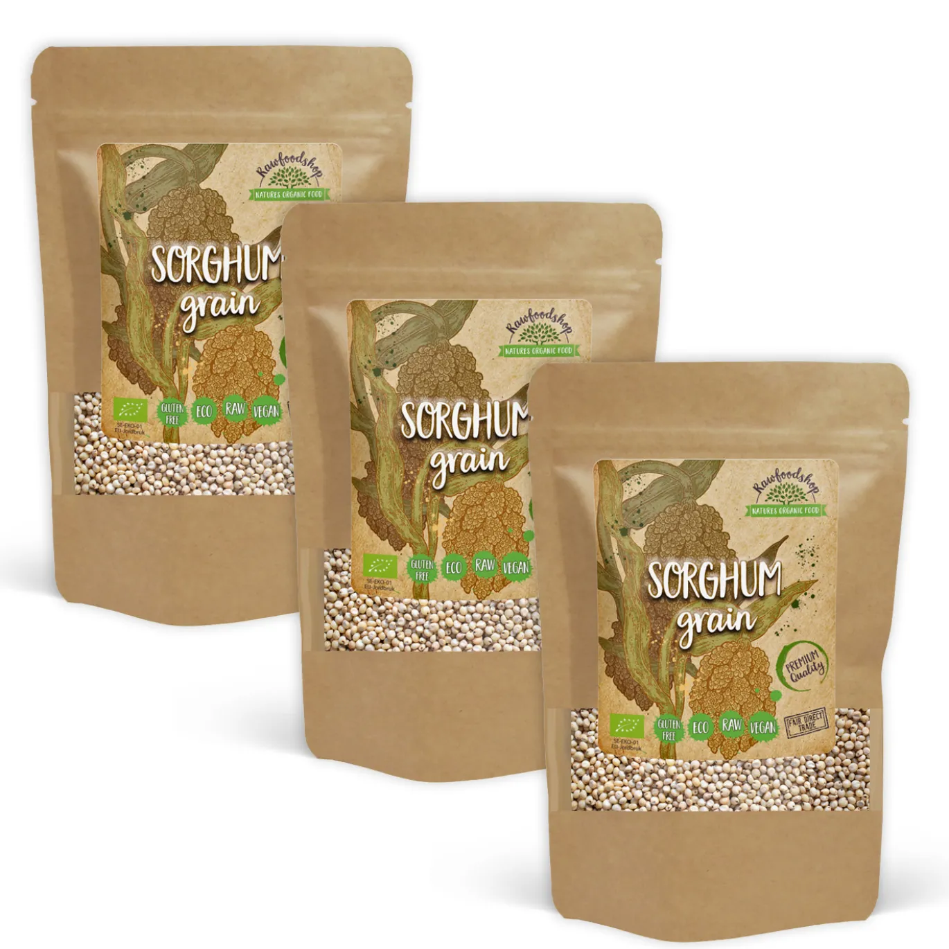 Durra Korn EKO 500g x 3 paket