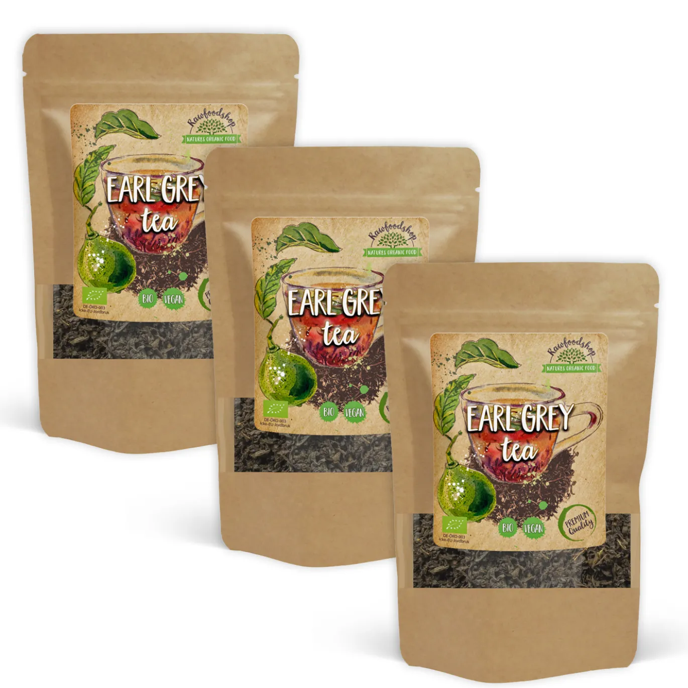 Earl Grey Te EKO 100g x 3 paket