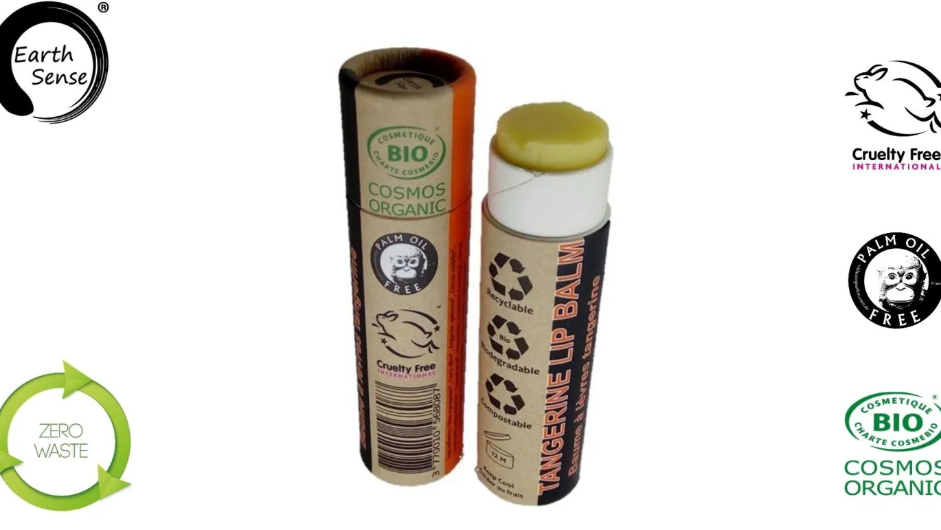 Earth Sense Lip Balm Tangerine 15ml