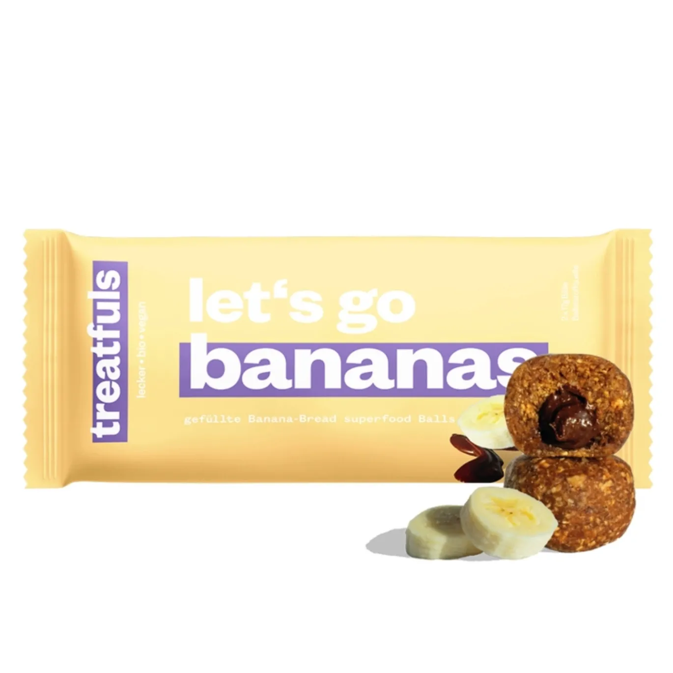 Energibollar med Bananbröd EKO 2x20g