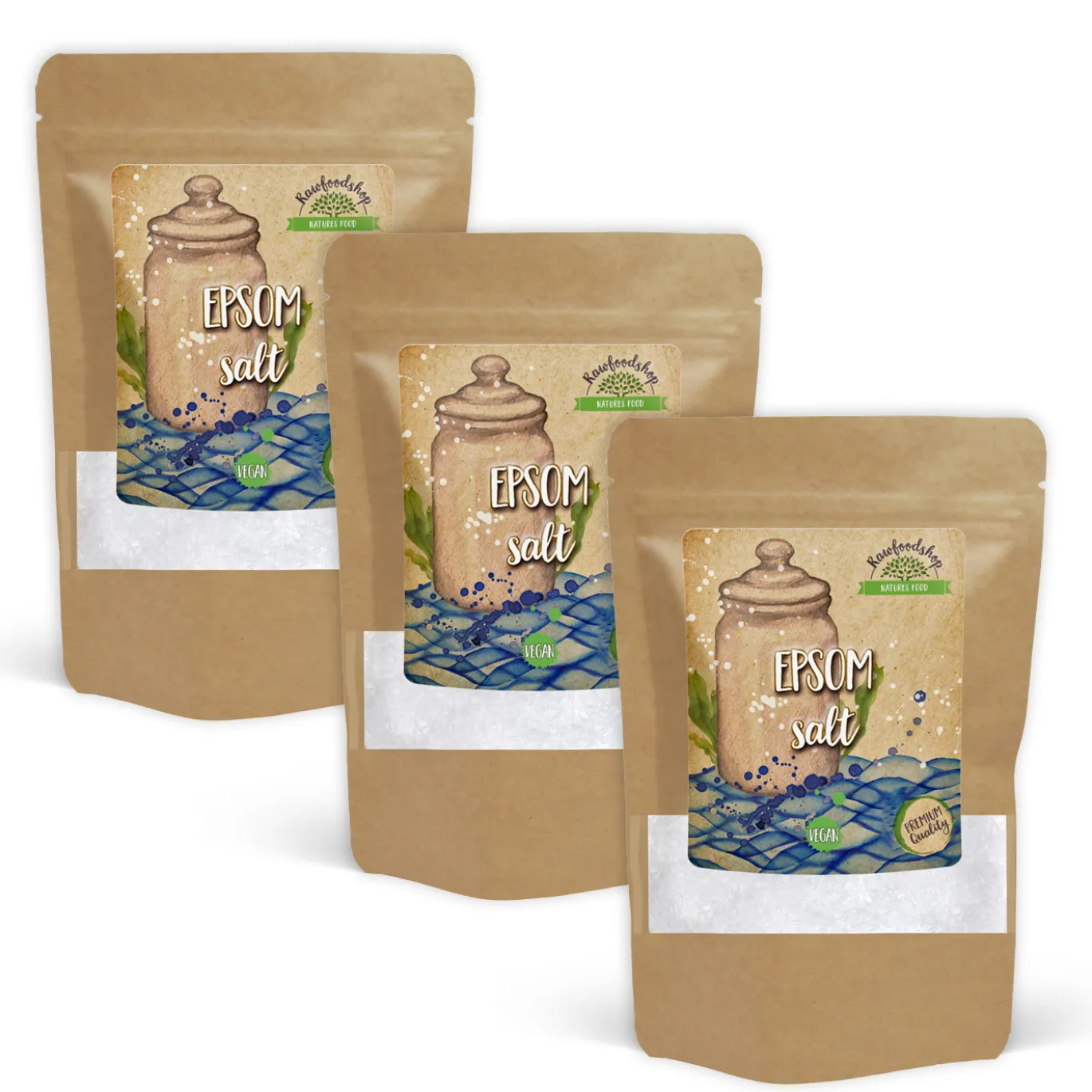 Epsom Salt 1kg x 3 paket