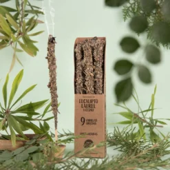 Eukalyptus, Ceder, Lagerblad & Frankincense rökelsepinnar 9st