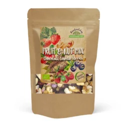 Frukt- & Nötmix Choklad Cashew Skogsbär EKO 200g