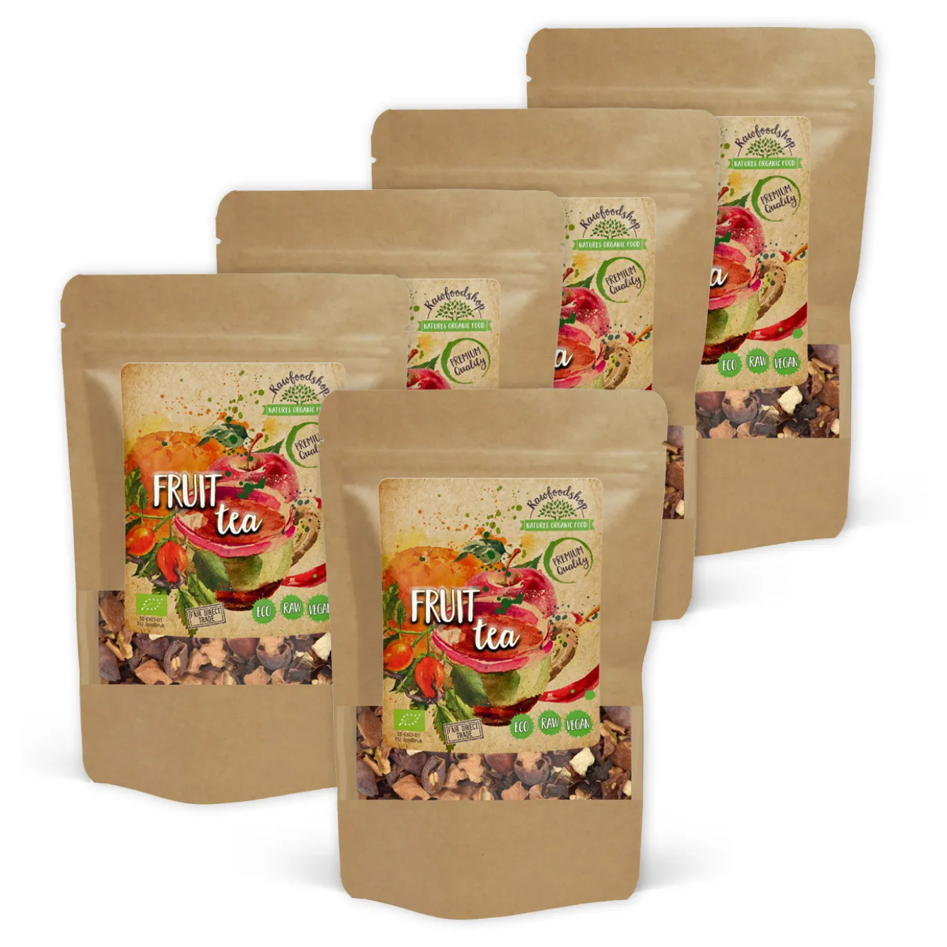 Frukt Te EKO 100g x 5 paket