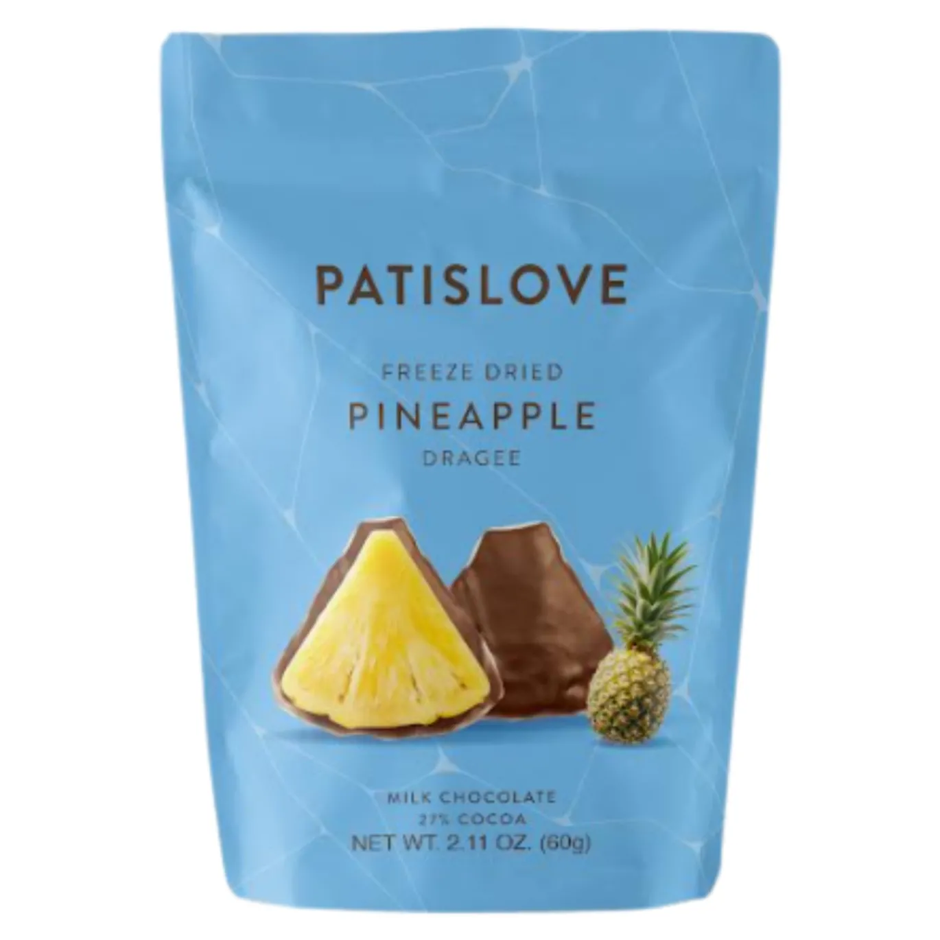 Frystorkad Ananas i Choklad 60g