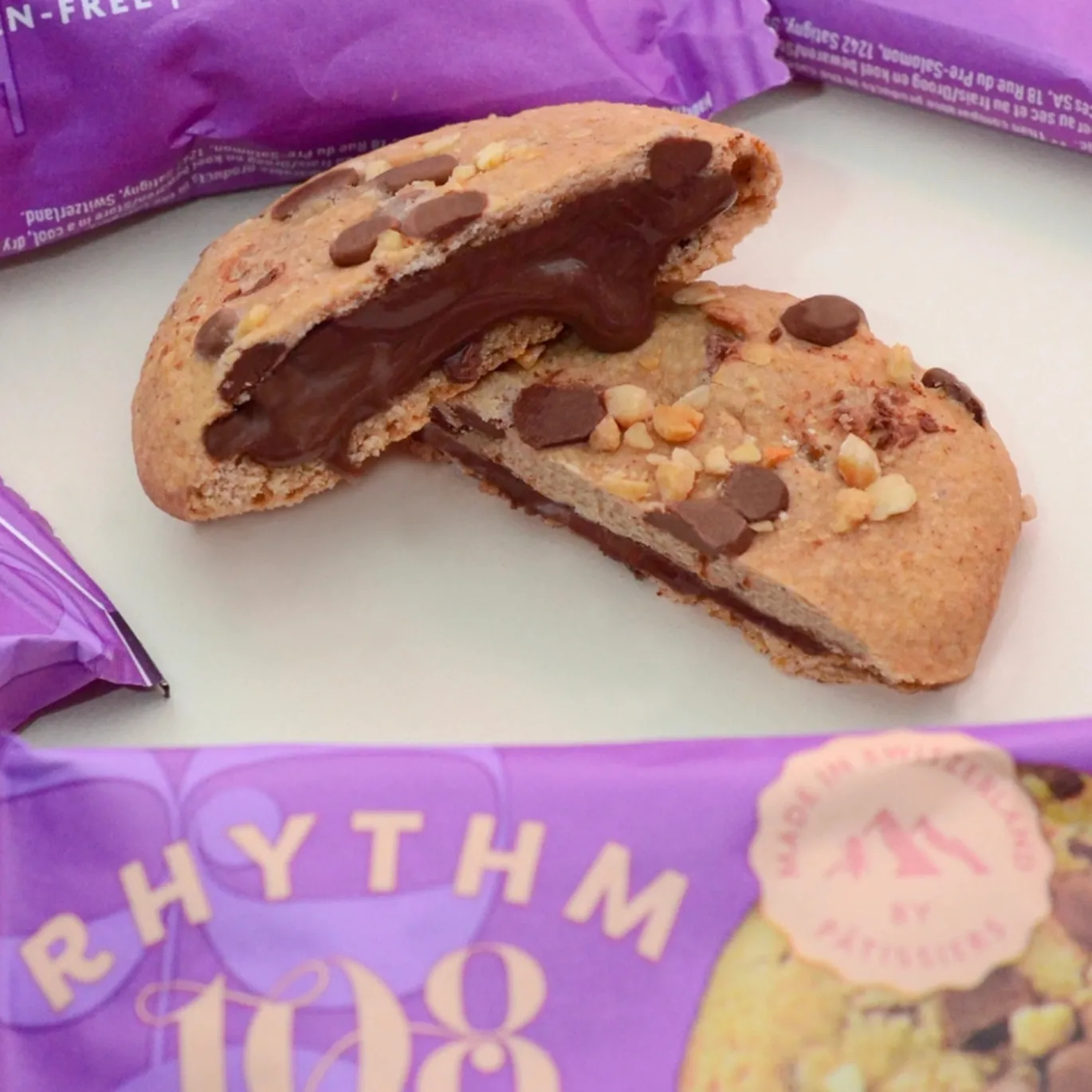Fylld Cookie Hasselnöt Choklad Praline EKO 50g