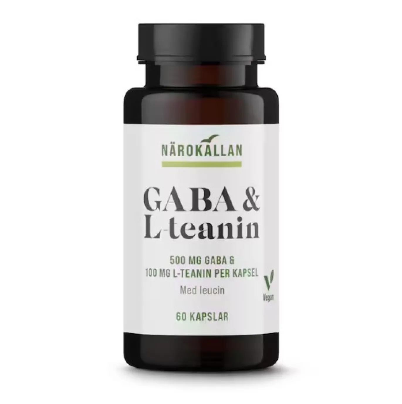 GABA & L-teanin 60 kapslar