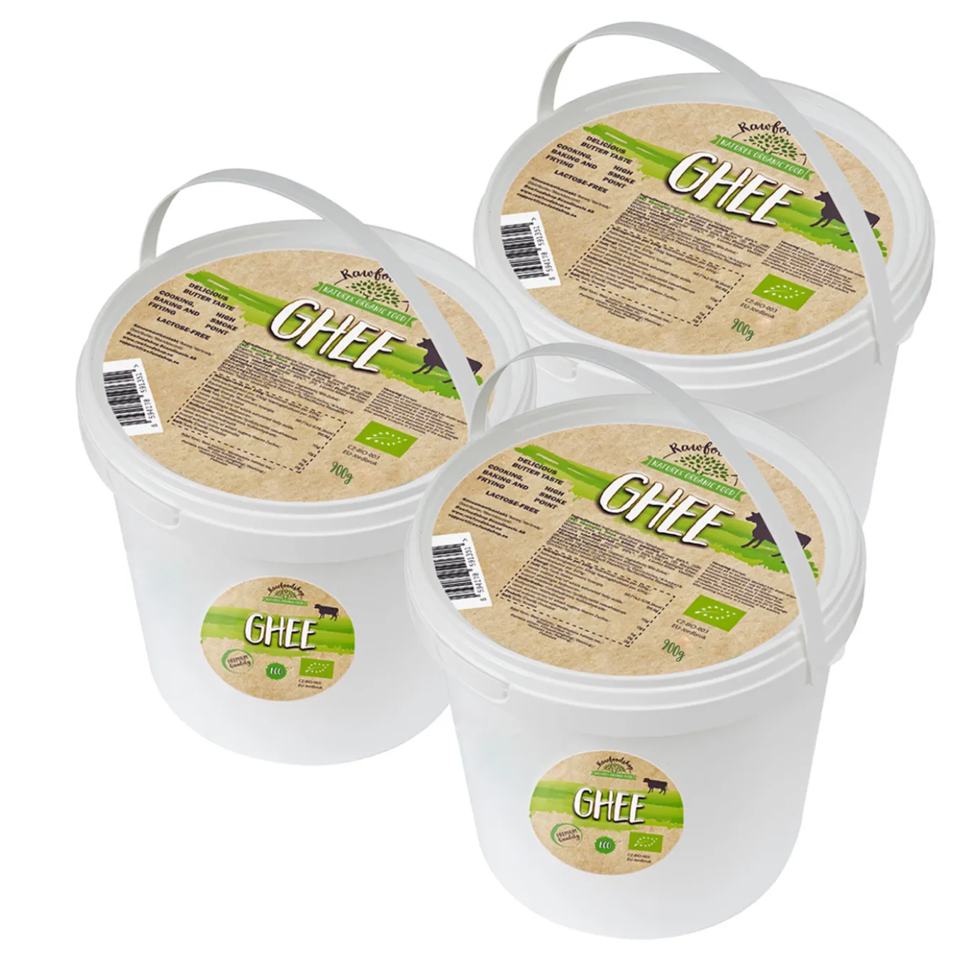 Ghee EKO 900g x 3 burkar