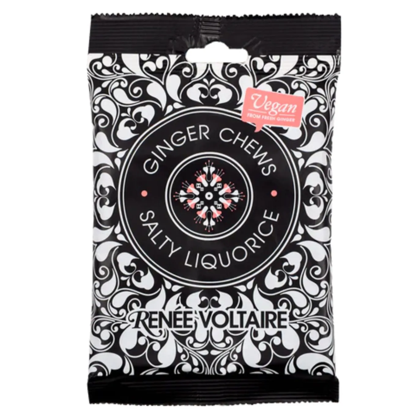 Ginger Chews Saltlakrits 84g