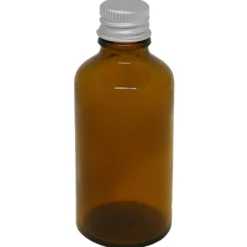 Glasflaska Brun 50ml