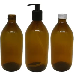 Glasflaska Brun 500ml