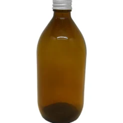 Glasflaska Brun 500ml