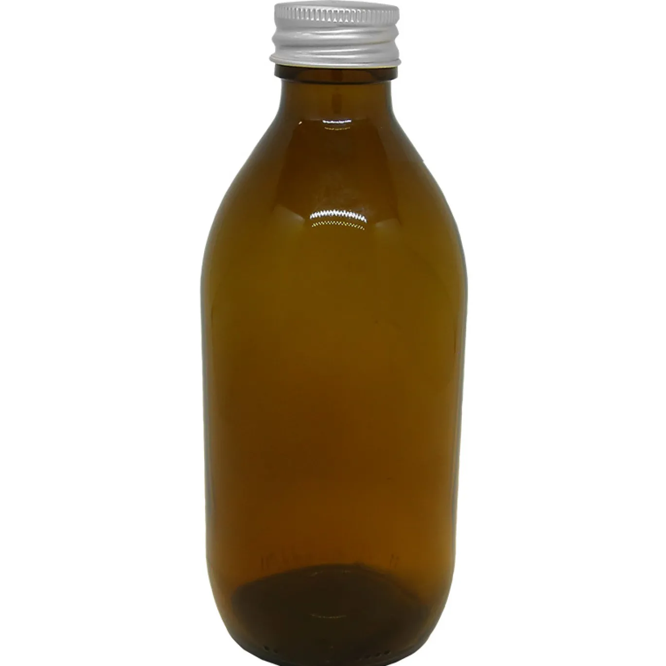 Glasflaska Brun 250ml