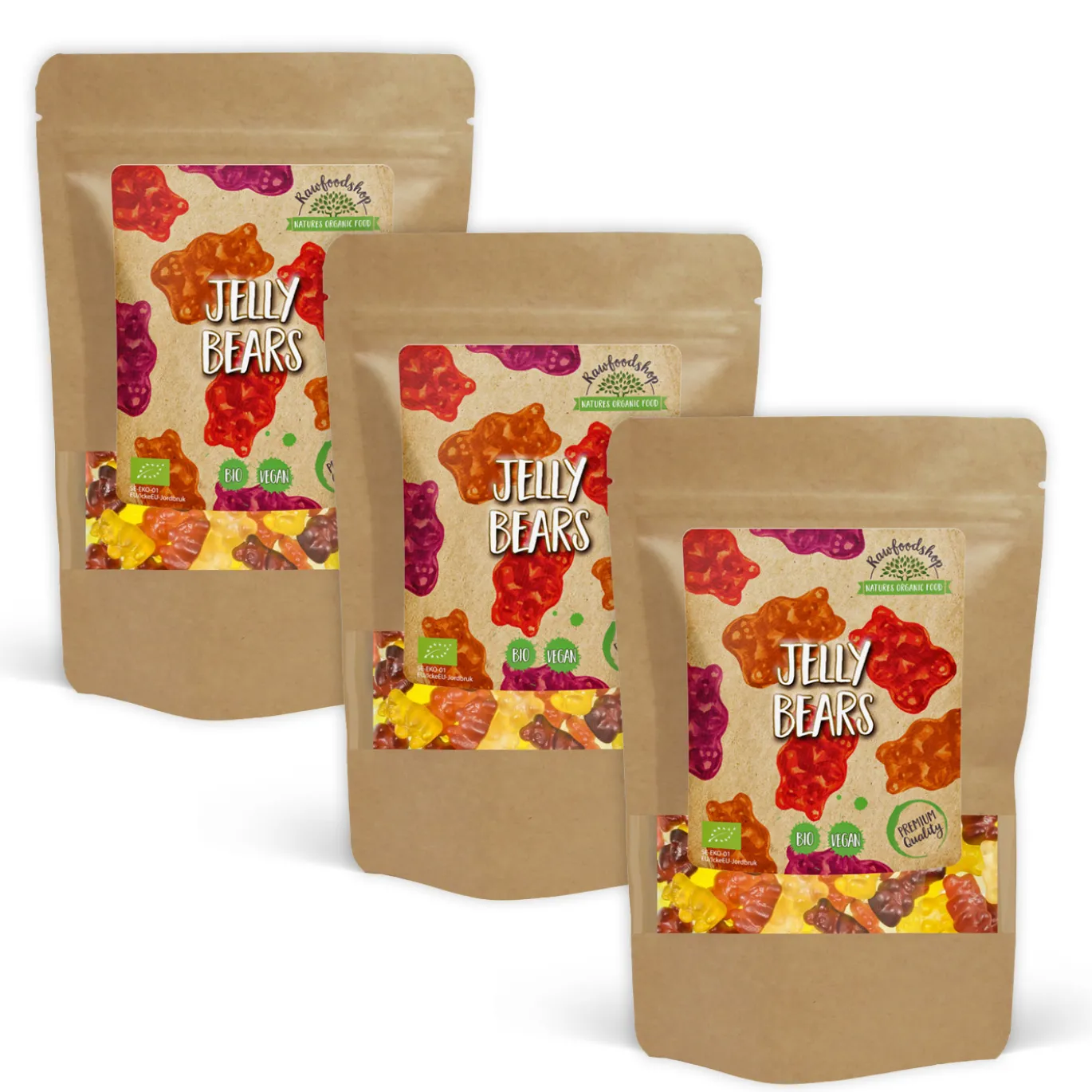Godis Björnar EKO 100g x 3 paket