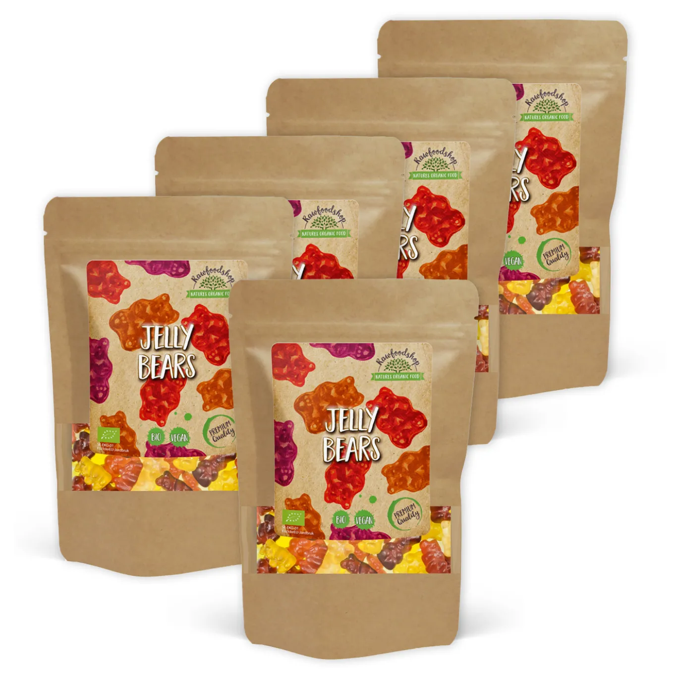 Godis Björnar EKO 100g x 5 paket