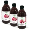 Granatäpple Vinäger Ofiltrerad EKO 500ml x 3 flaskor