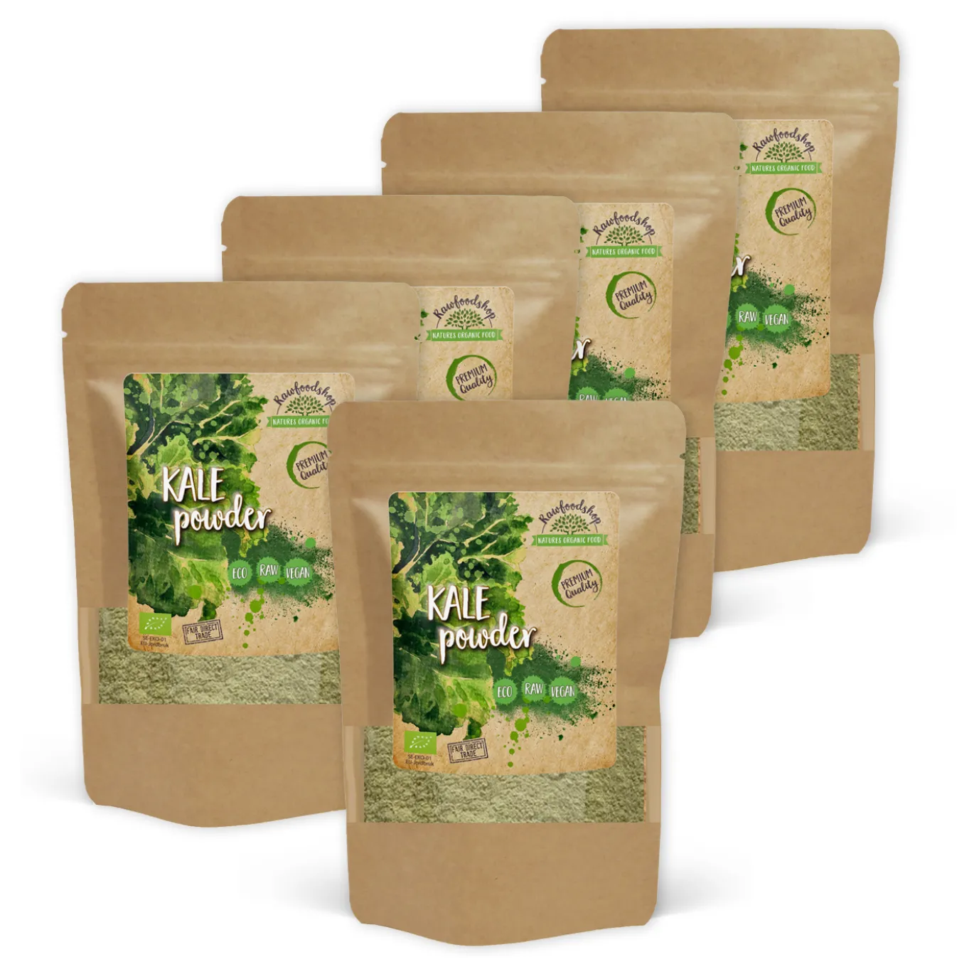 Grönkål Pulver EKO 125g x 5 paket