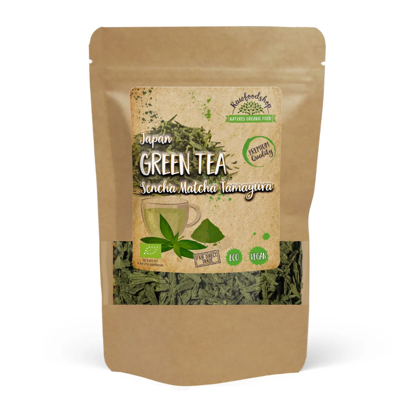 Grönt te, Sencha Matcha Tamayura EKO 50g