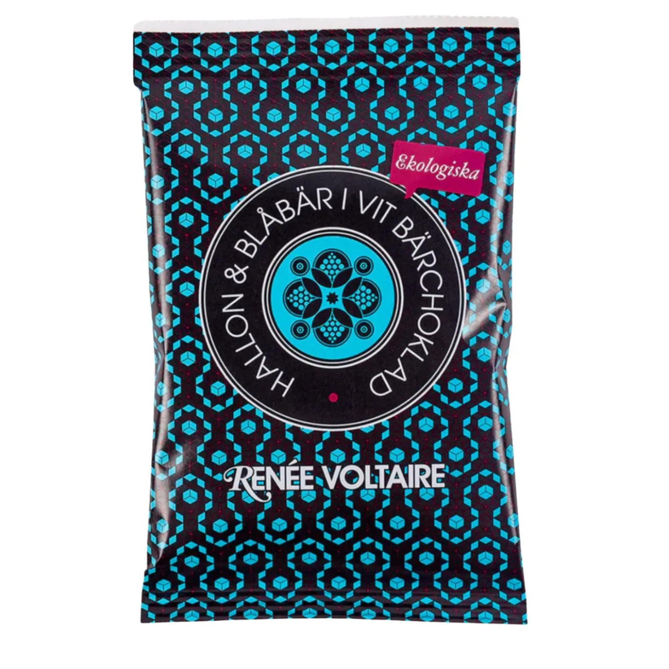 Hallon & Blåbär i Vit Bärchoklad EKO 45g
