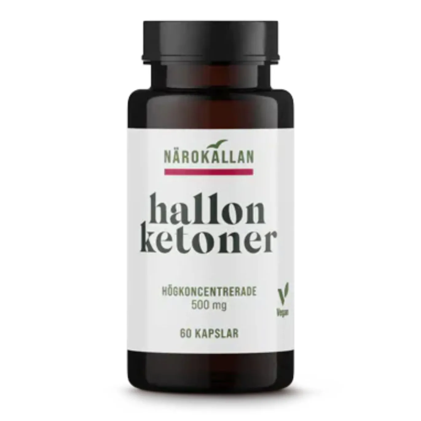 Hallonketoner 60kaps