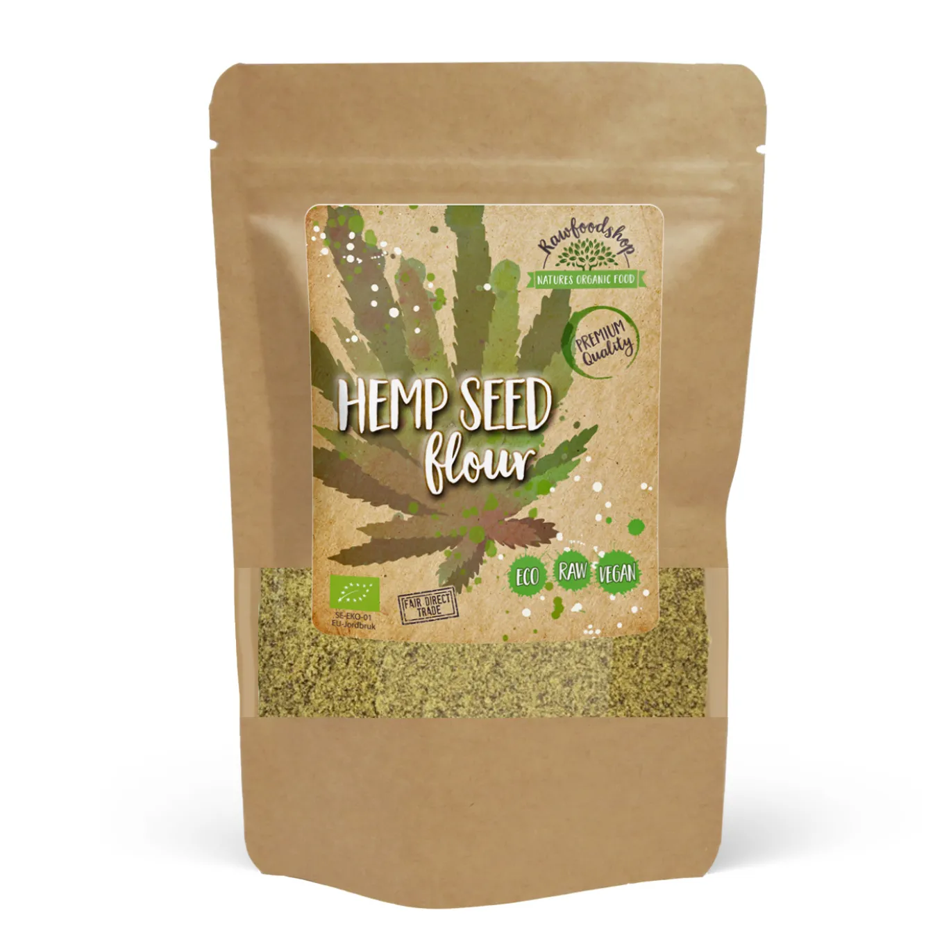 Hampafrömjöl EKO 250g