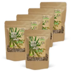 Hampafrön oskalade EKO 1kg x 5 paket