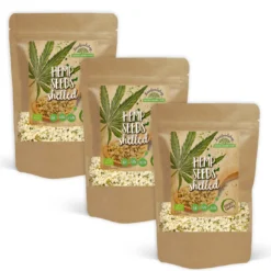 Hampafrön Skalade EKO 500g x 3 paket