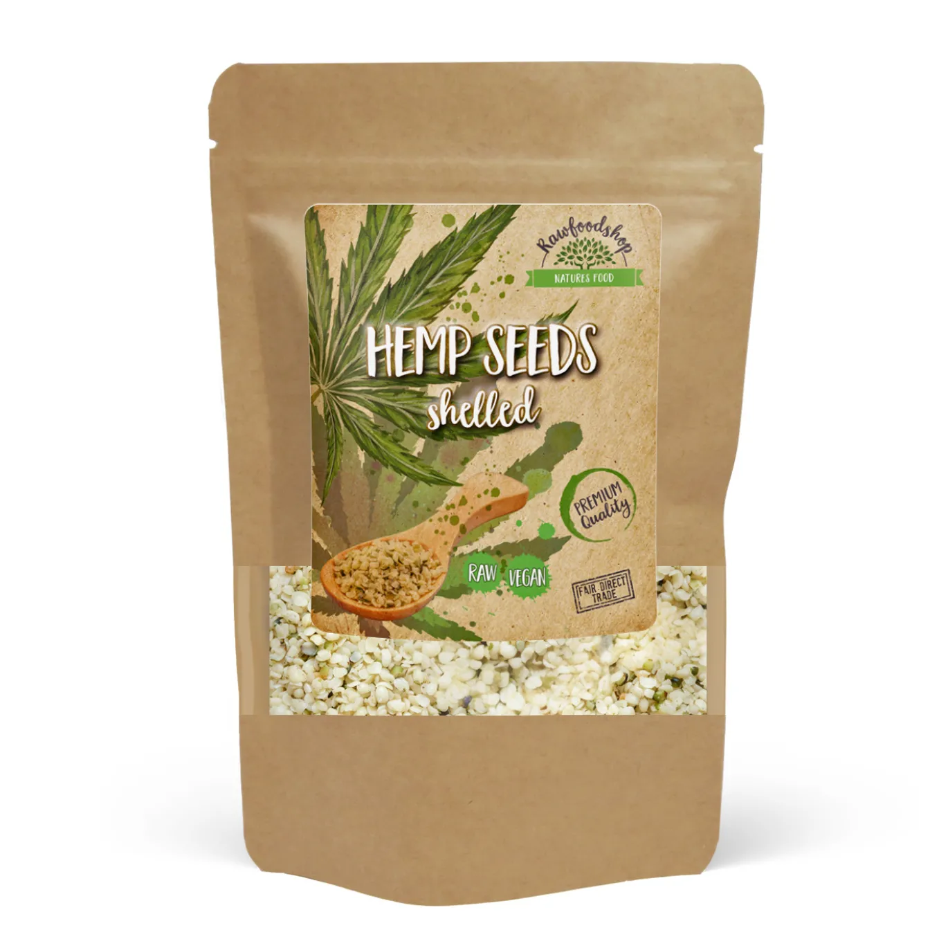 Hampafrön Skalade 1kg