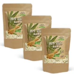 Hampafrön Skalade 1kg x 3 paket