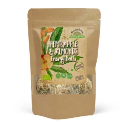 Hampa Äpple Mandel Energibollar EKO 100g