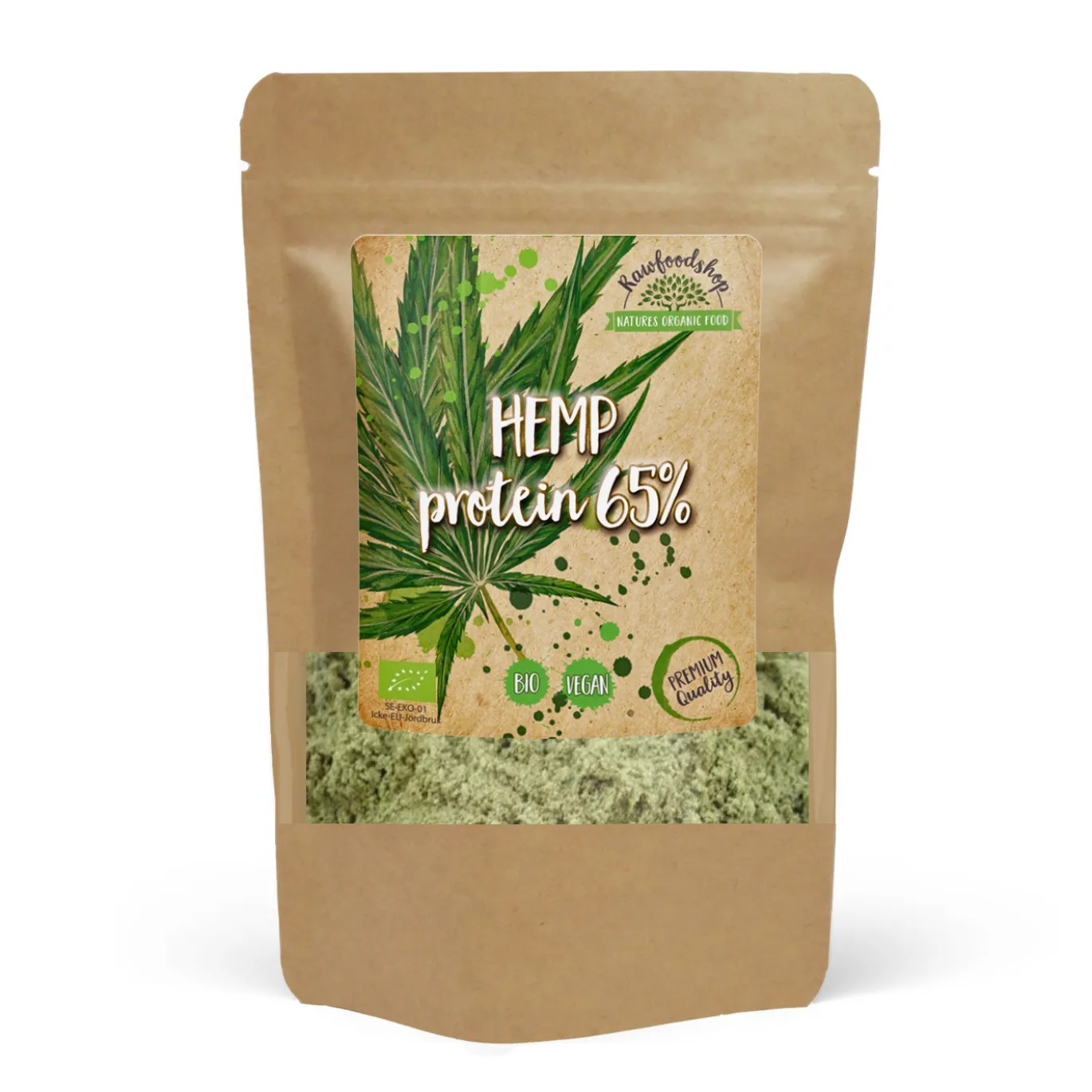 Hampaprotein 65% EKO 500g