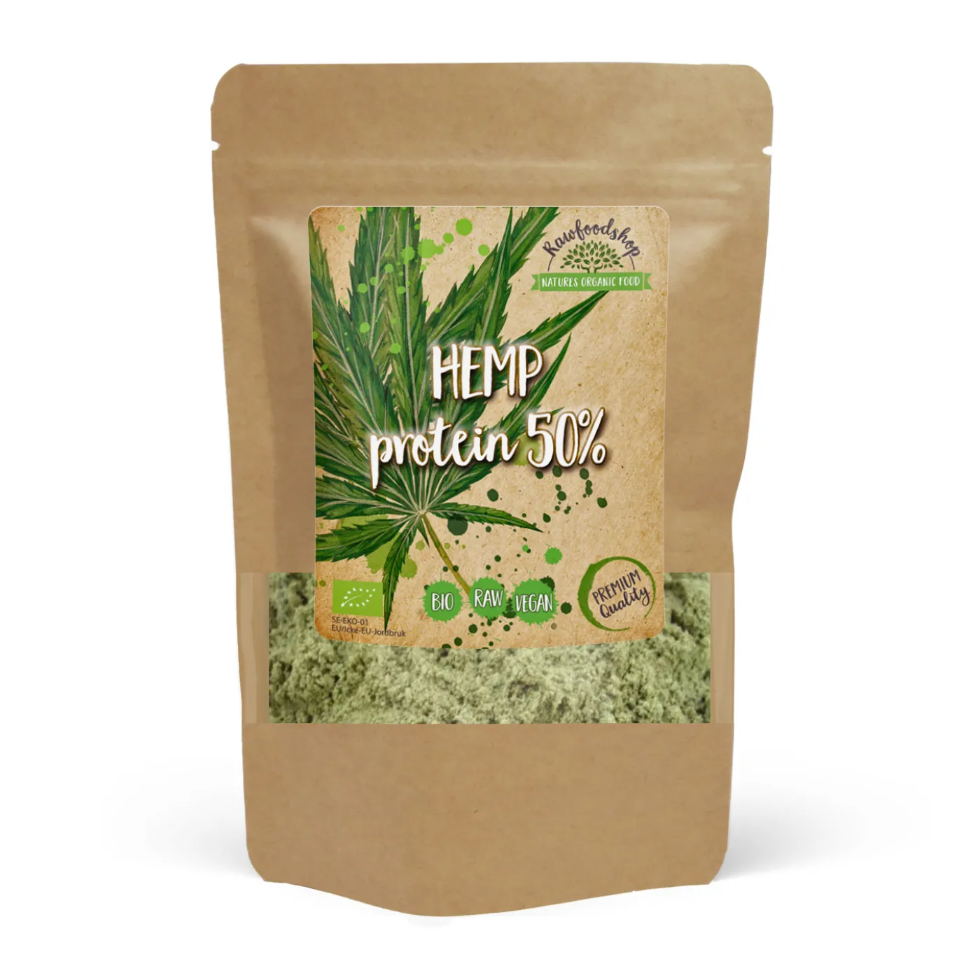 Hampaprotein 50% EKO 100g