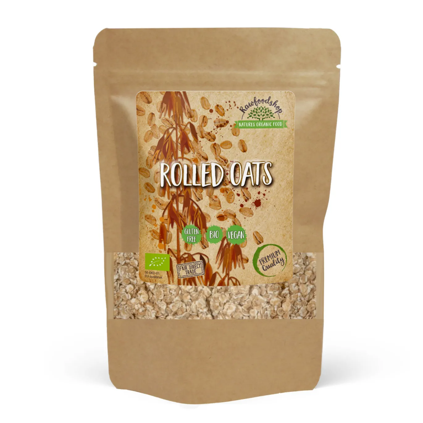 Havregryn Glutenfritt EKO 1kg