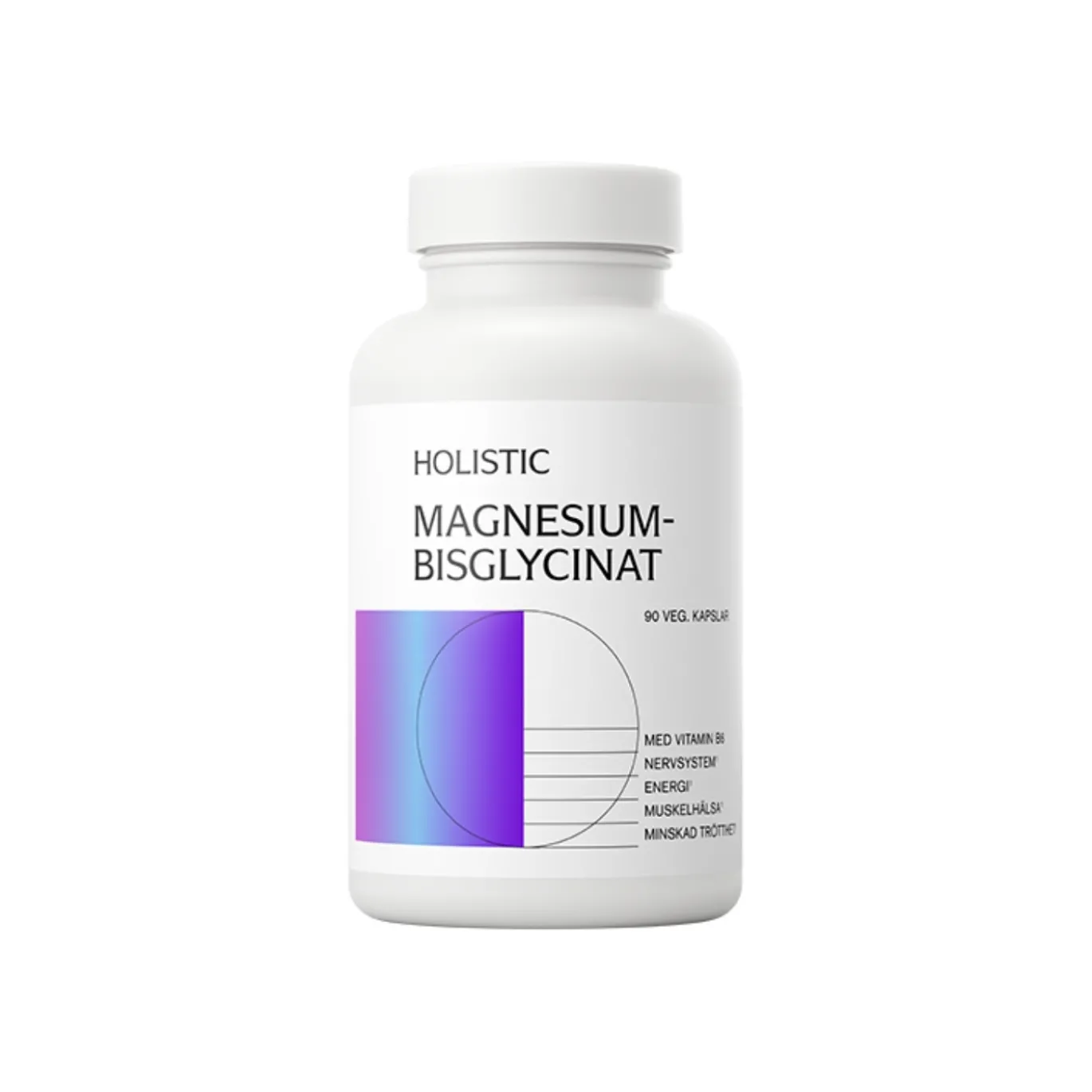 Holistic Magnesiumbisglycinat 100mg 90kaps