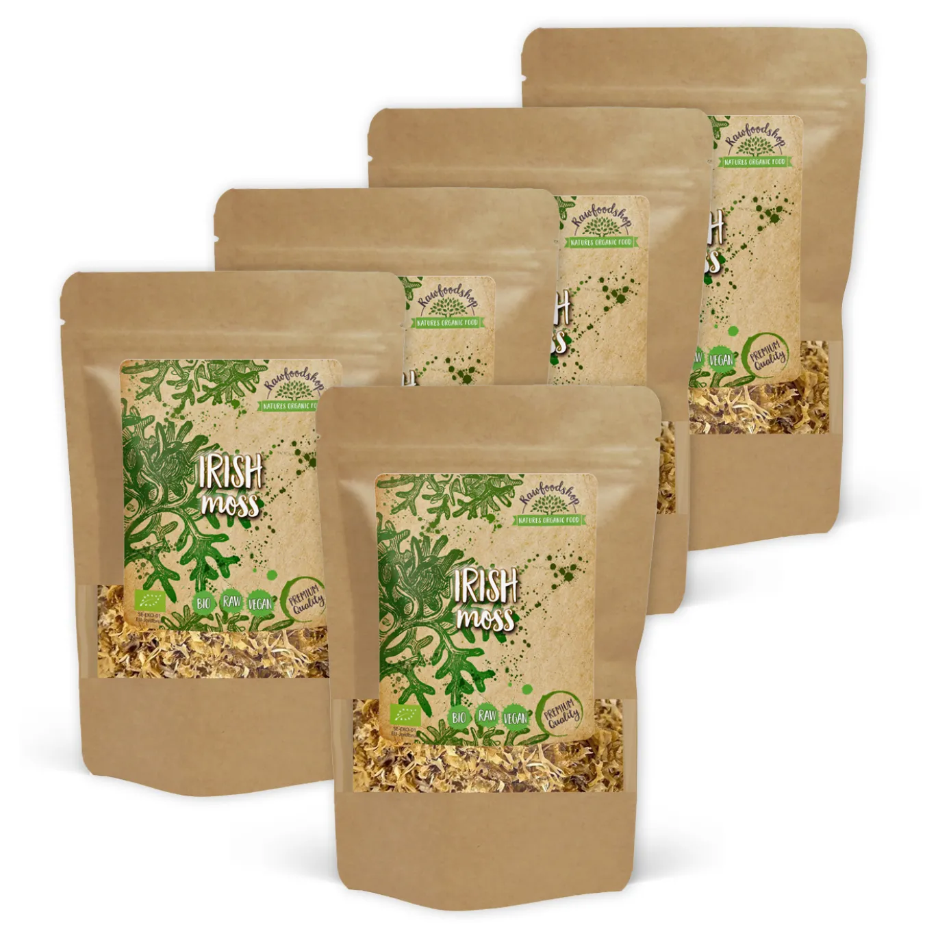 Irish Moss EKO 125g x 5 paket