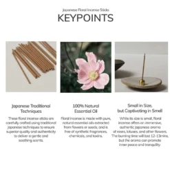 Japanese Jasmin rökelsepinnar 30st