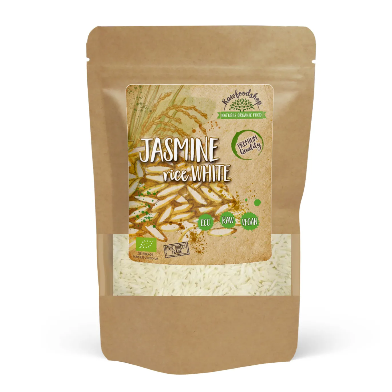 Jasminris Vitt EKO 1kg
