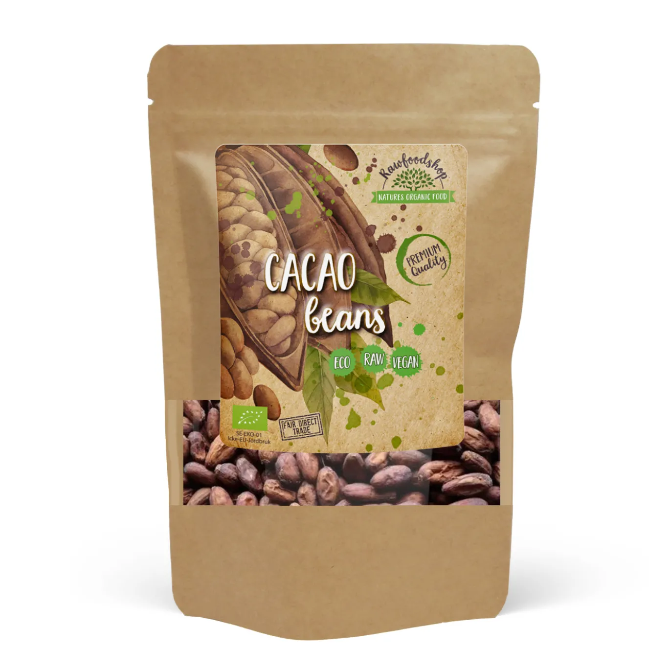 Kakaobönor EKO 1kg