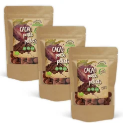 Kakaomassa Pellets RAW EKO 250g x 3 paket