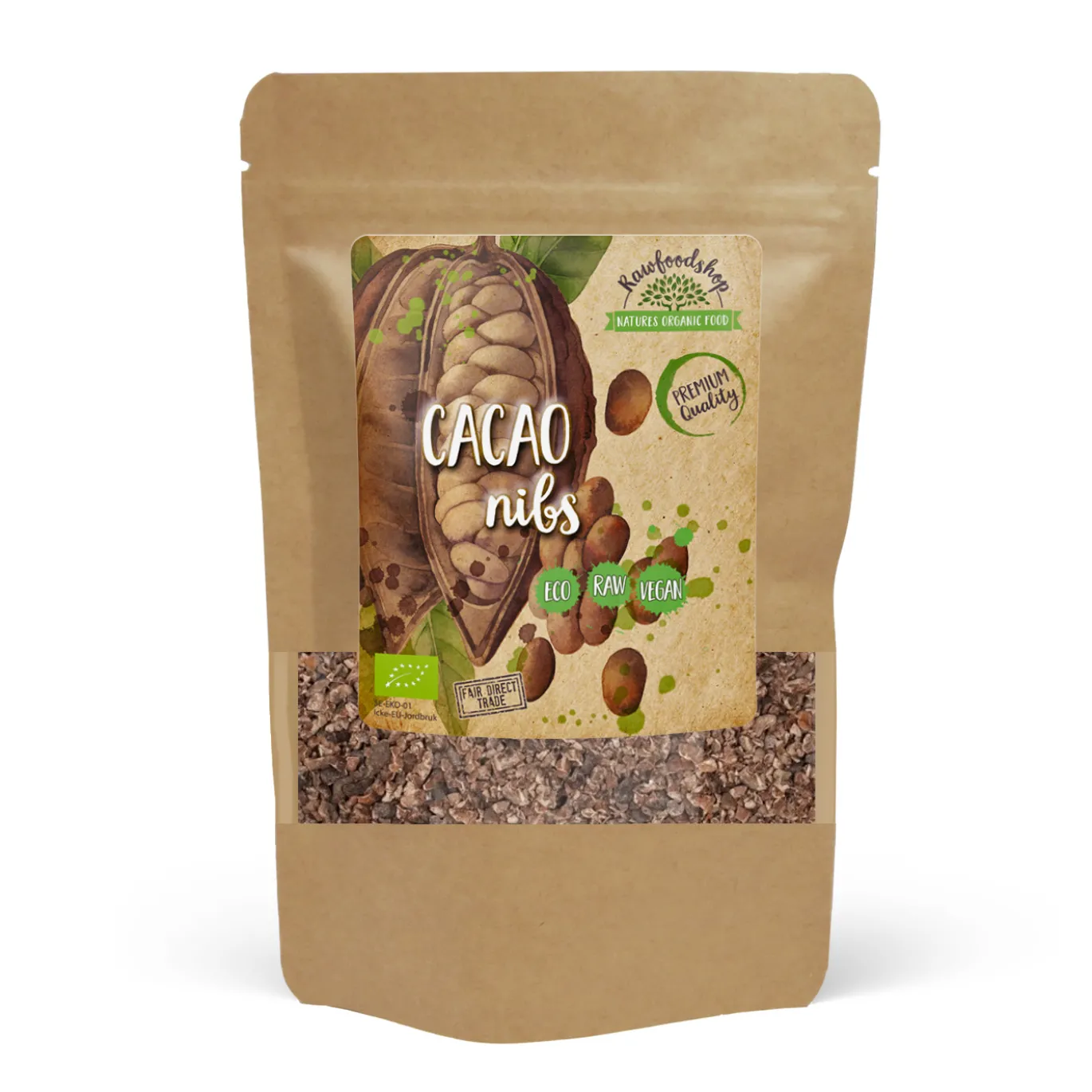 Kakaonibs RAW EKO 500g