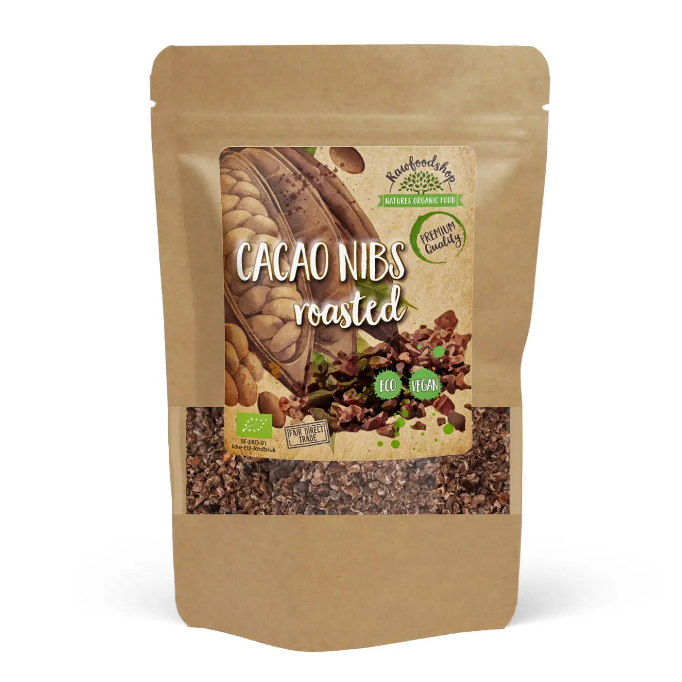 Kakaonibs Rostade EKO 1kg