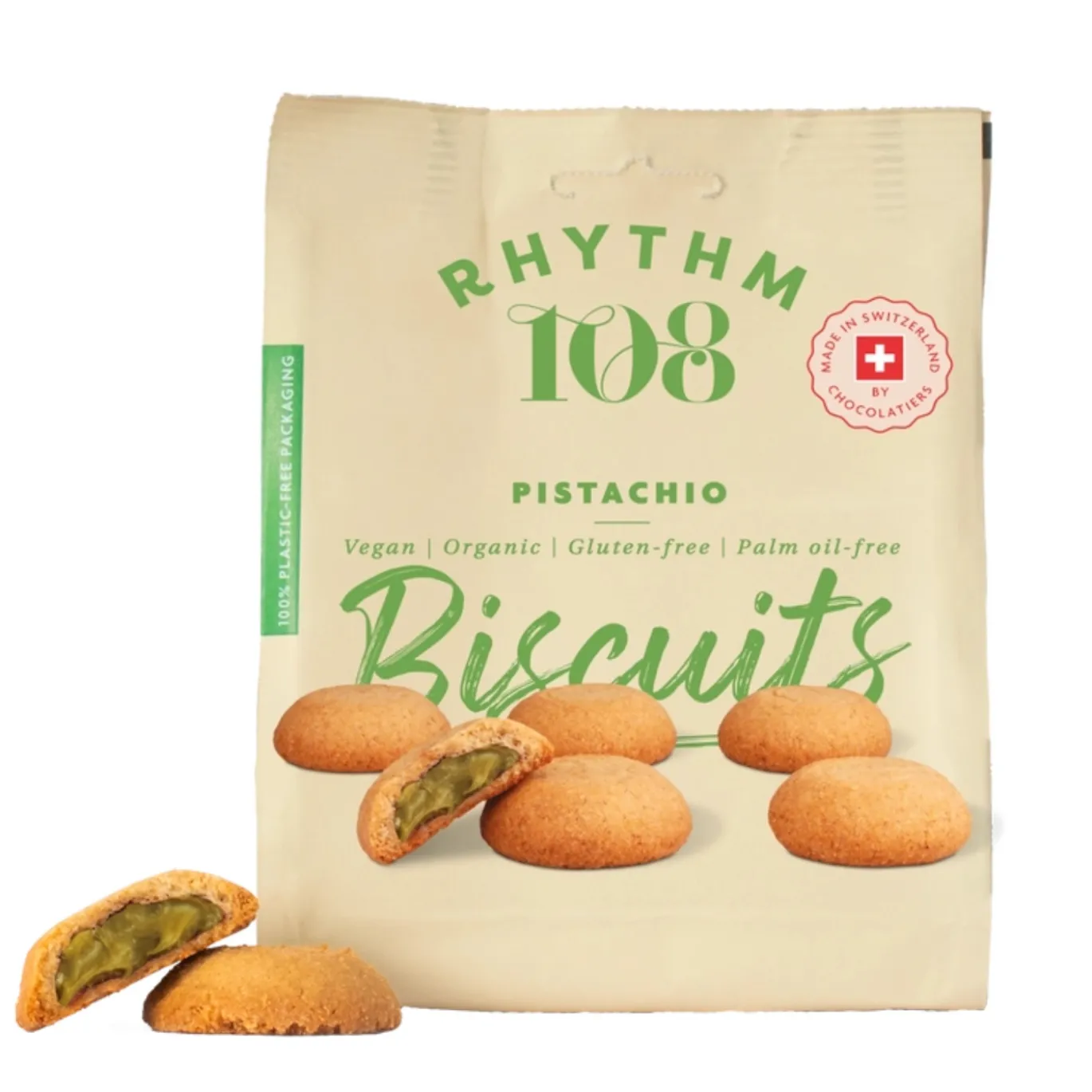 Kakor med Pistaschkräm EKO 135g