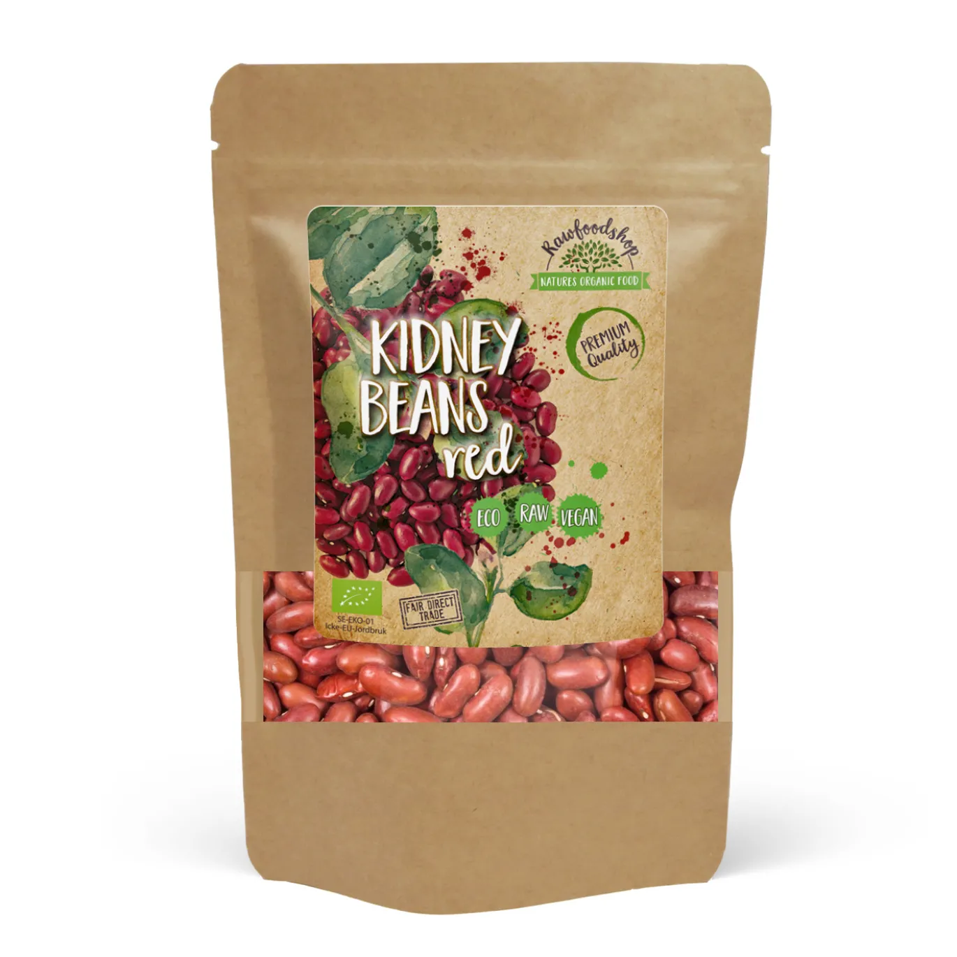 Kidneybönor Röda EKO 500g