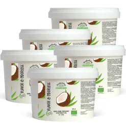 Kokosolja Smak & Doftfri EKO 500ml x 5 burkar