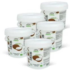 Kokosolja Virgin RAW EKO 1000ml x 5 burkar