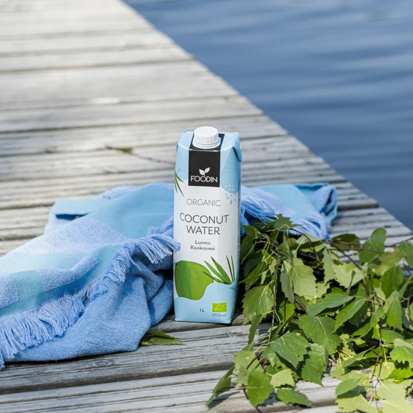Kokosvatten Foodin EKO 1000ml