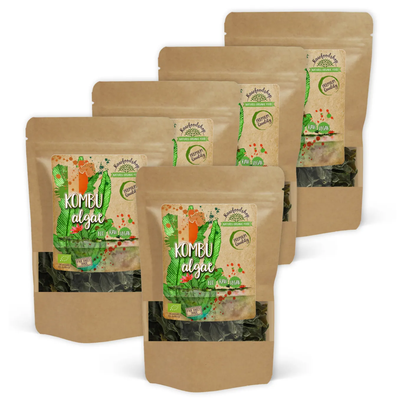Kombu Alger EKO 125g x 5 paket