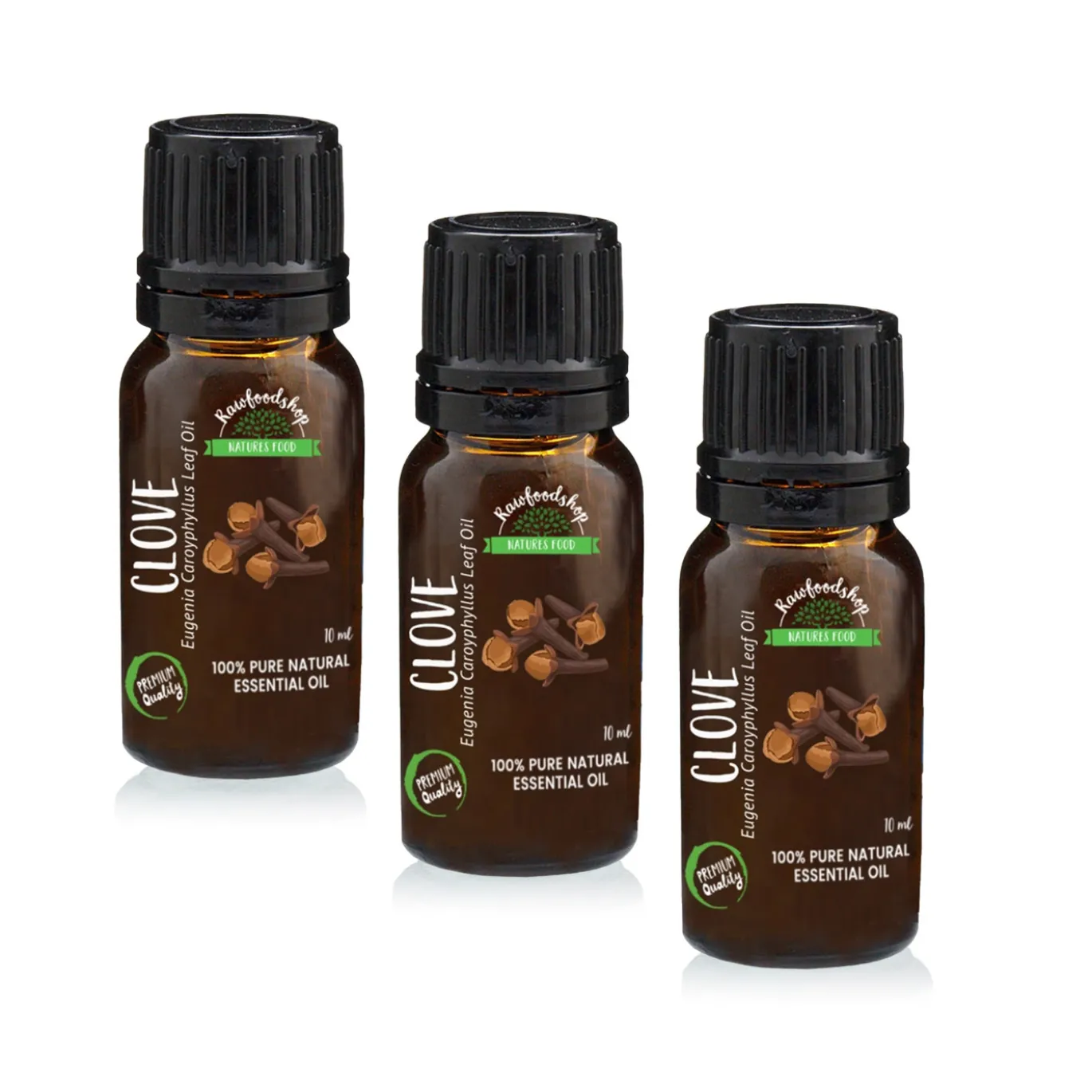 Kryddnejlika Eterisk Olja 10ml x 3 flaskor