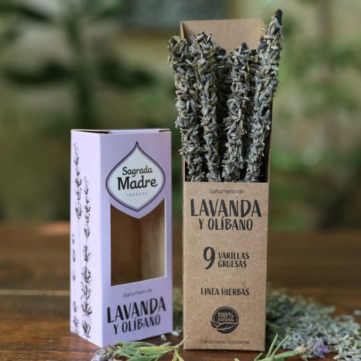 Lavendel & Frankincense rökelsepinnar 9st